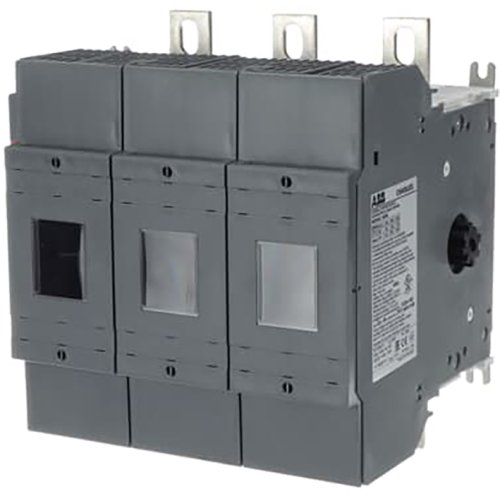 ABB Componenten Veilighedenlastscheider 400A, 3P, J zekering, bediening links - 9paa00000259959 - 20094878