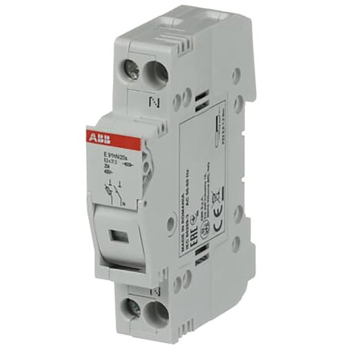 ABB Componenten Zekeringhouder 1 polig+N, 20A, 8.5x31.5mm Doorgebrande zekering indica - 9paa00000270618 - 20124333