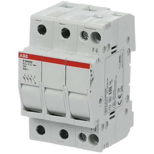ABB Componenten Zekeringhouder max 20A, voor 8,5x31,5mm fuse - 9paa00000270622 - 20124338