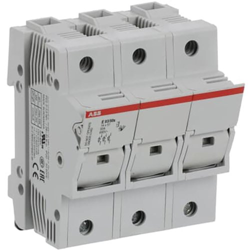 ABB Componenten Zekeringhouder voor 14x 51mm zekeringen, 3 polig , max 50A + indicator - 9paa00000270750 - 20124491
