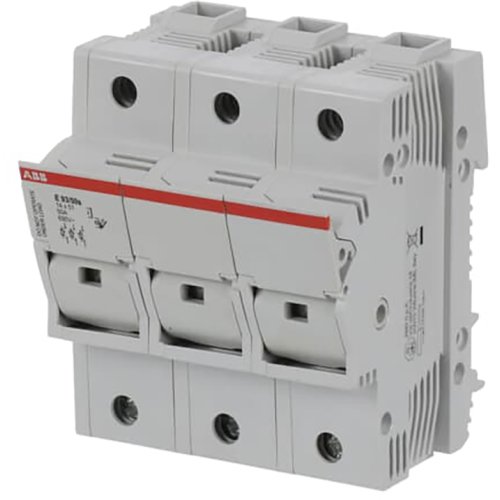 ABB Componenten Zekeringhouder voor 14x 51mm zekeringen, 3 polig , max 50A + indicator - 9paa00000270751 - 20124491