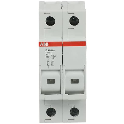 ABB Componenten Zekeringhouder E92/20s E92/20s Zekeringhouder 8,5x31,5mm - 9paa00000270801 - 20124570