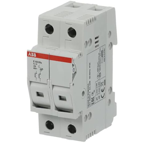 ABB Componenten Zekeringhouder E92/20s E92/20s Zekeringhouder 8,5x31,5mm - 9paa00000270802 - 20124570