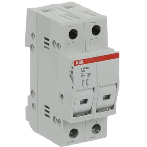 ABB Componenten Zekeringhouder E92/20s E92/20s Zekeringhouder 8,5x31,5mm - 9paa00000270803 - 20124570