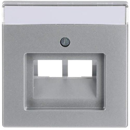 B&J centraalplaat data 2v alu/zilver 1803-02-83 - 9paa00000273308 - 3130315