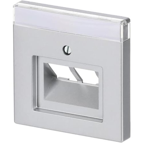 B&J centraalplaat data 2v alu/zilver 1803-02-83 - 9paa00000273309 - 3130315