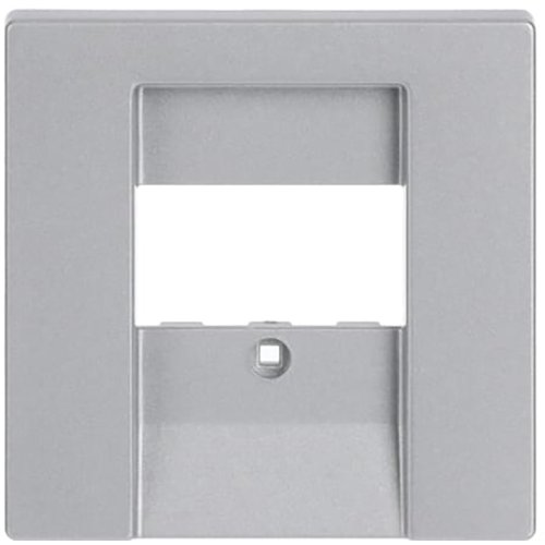 B&J centraalplaat luidspr/tae/usb alu/zilver 1766-83 - 9paa00000273344 - 3030129
