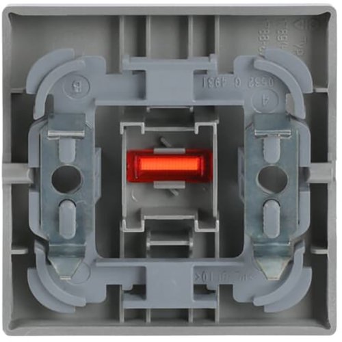 ABB Busch-Jaeger wip rode lens v wis f-aluzilver - 9paa00000273549 - 20089044