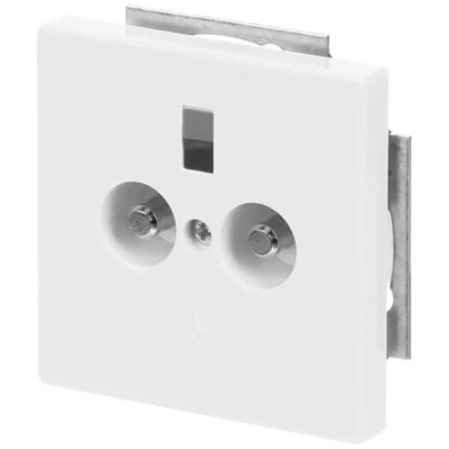 ABB Busch-Jaeger aardingscontactdoos+cpl 2v inb s-st wit - 9paa00000273783 - 20090285