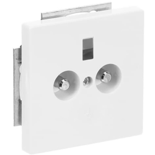 ABB Busch-Jaeger aardingscontactdoos+cpl 2v inb s-st wit - 9paa00000273784 - 20090285