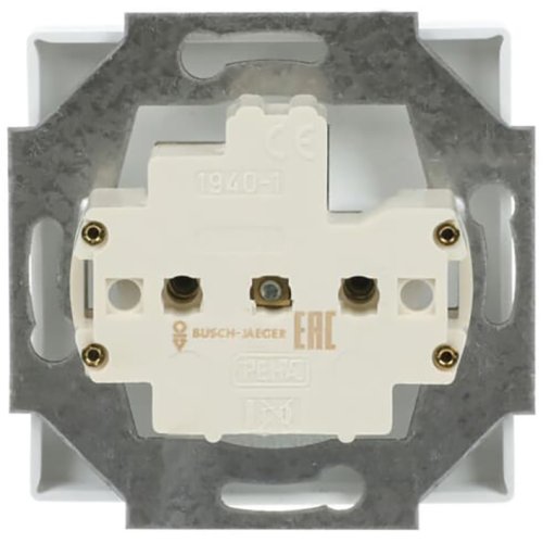 ABB Busch-Jaeger aardingscontactdoos+cpl 2v inb s-st wit - 9paa00000273785 - 20090285