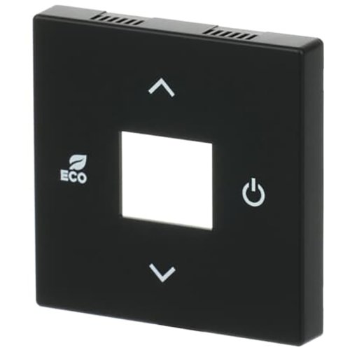 ABB Busch-Jaeger FaH cpl thermostaat f-matzwart - 9paa00000273902 - 20090552