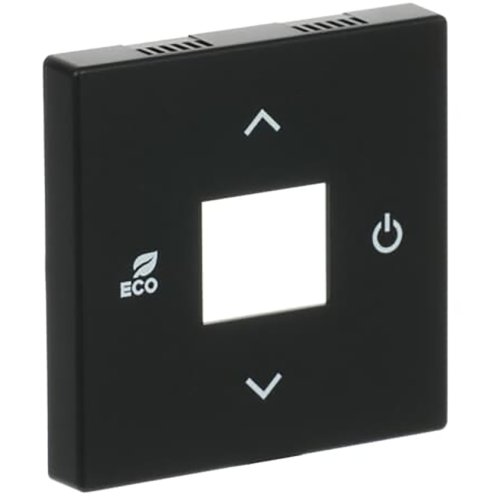 ABB Busch-Jaeger FaH cpl thermostaat f-matzwart - 9paa00000273903 - 20090552