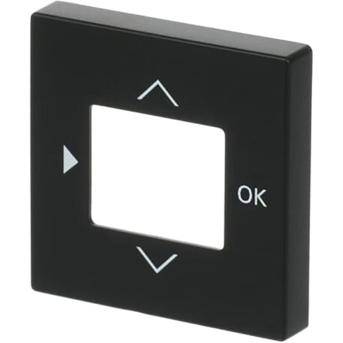 B&J centraalplaat voor timer 6455/56 matzwart 6435-885 - 9paa00000273922 - 3030143