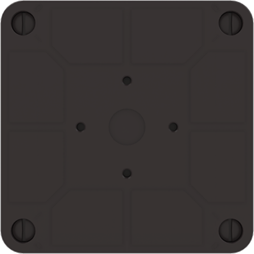 ABB Installatiedozen en -kasten Kabeldoos 3640 zwart met deksel gerecycled kunststof - 9paa00000274035 - 20087342