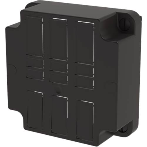 ABB Installatiedozen en -kasten Deksel zwart t.b.v. 3640 met uitbr.p., voor GST18 chassisdelen, gerecy - 9paa00000274051 - 20087347