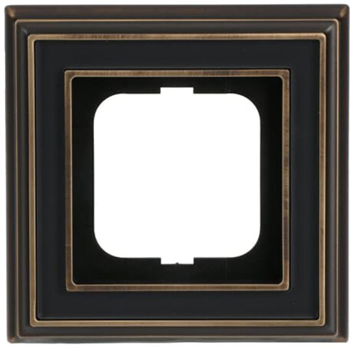 ABB Busch-Jaeger afdekraam 1v dynasty antiek antraciet - 9paa00000277620 - 20089609