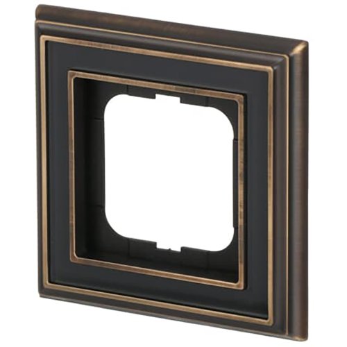 ABB Busch-Jaeger afdekraam 1v dynasty antiek antraciet - 9paa00000277621 - 20089609