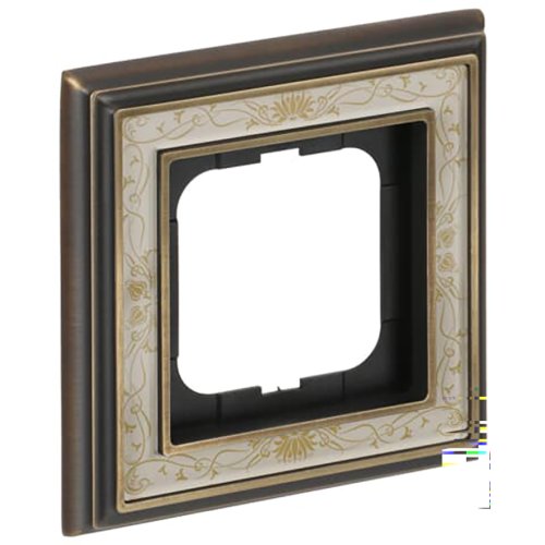 ABB Busch-Jaeger afdekraam 1v dynasty antiek decor ivoor - 9paa00000277626 - 20089614