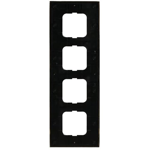 ABB Busch-Jaeger afdekraam 4v dynasty messing antraciet - 9paa00000277794 - 20089592