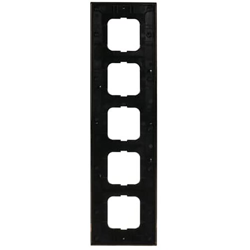 ABB Busch-Jaeger afdekraam 5v dynasty messing antraciet - 9paa00000277798 - 20089593