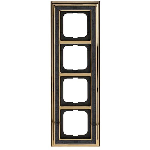 ABB Busch-Jaeger afdekraam 4v dynasty messing decor antra - 9paa00000277819 - 20089602