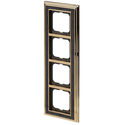 ABB Busch-Jaeger afdekraam 4v dynasty messing decor antra - 9paa00000277820 - 20089602