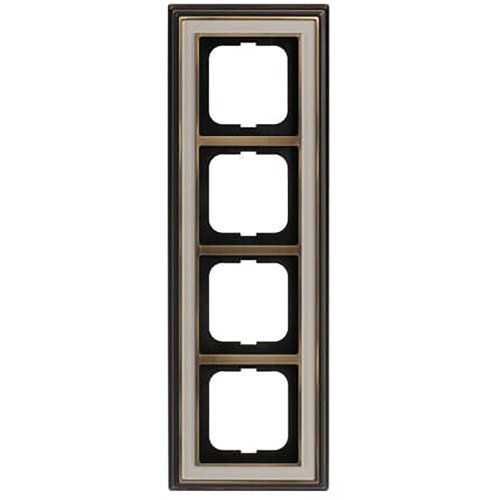 ABB Busch-Jaeger afdekraam 4v dynasty antiek ivoor - 9paa00000277835 - 20089607