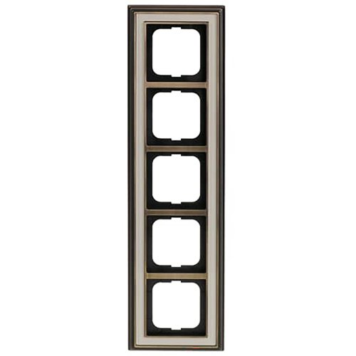 ABB Busch-Jaeger afdekraam 5v dynasty antiek ivoor - 9paa00000277839 - 20089608