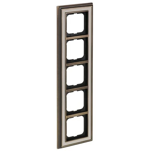 ABB Busch-Jaeger afdekraam 5v dynasty antiek ivoor - 9paa00000277841 - 20089608
