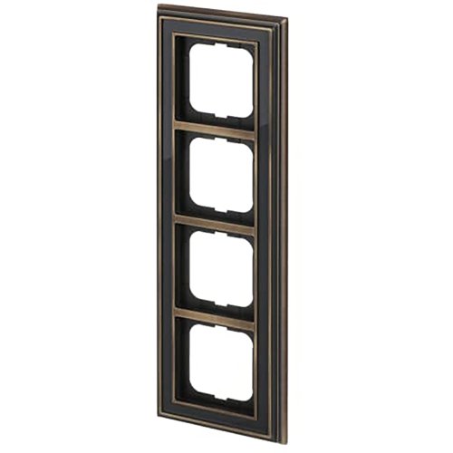 ABB Busch-Jaeger afdekraam 4v dynasty antiek antraciet - 9paa00000277852 - 20089612