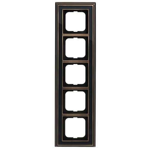 ABB Busch-Jaeger afdekraam 5v dynasty antiek antraciet - 9paa00000277855 - 20089613