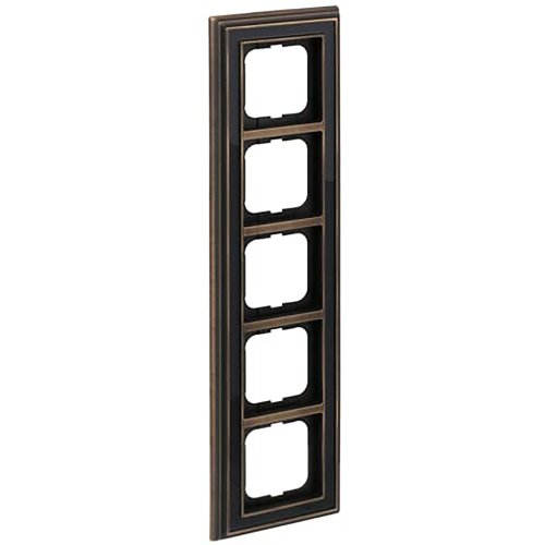 ABB Busch-Jaeger afdekraam 5v dynasty antiek antraciet - 9paa00000277857 - 20089613