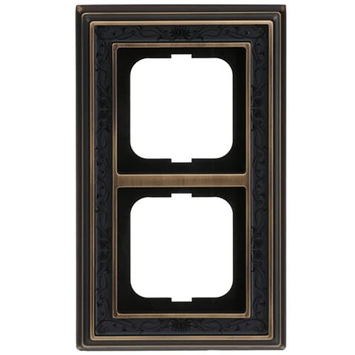 ABB Busch-Jaeger afdekraam 2v dynasty antiek decor antra - 9paa00000277871 - 20089620