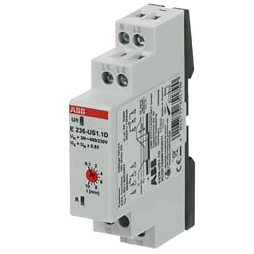 ABB Componenten Netwachter 3 fase naar nul met vaste instelling 1 module, 195V,0,1-10m - 9paa00000280046 - 20114114