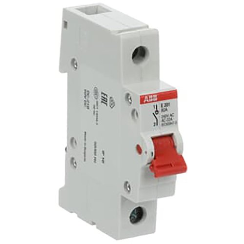 ABB Componenten Aan-Uit schakelaar, rood 1 polig, 80A - 9paa00000280055 - 20114117