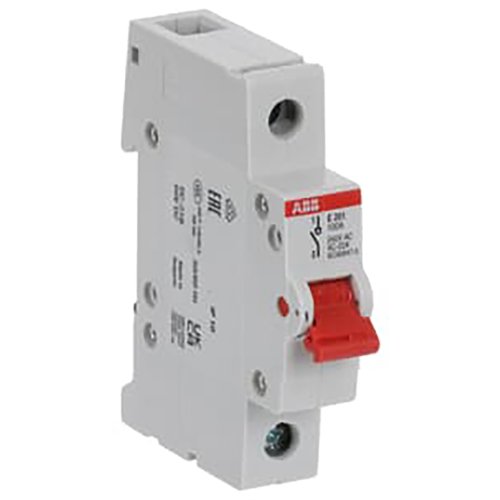ABB Componenten Aan-Uit schakelaar, rood 1 polig, 100A - 9paa00000280059 - 20114118