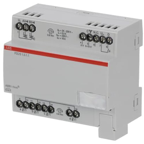 ABB Busch-Jaeger Fan Coil Controller ClimaEco KNX PWM, 0-10V, MDRC - 9paa00000280096 - 20087849