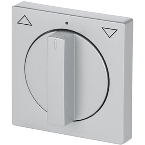 B&J centraalplaat dr.knop jal alu-zilver 1740-83 - 9paa00000281534 - 7234021