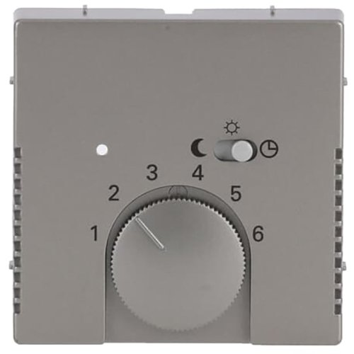 ABB Busch-Jaeger cpl v thermostaat 1095/96U pure-rvs - 9paa00000281558 - 20088385