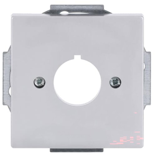 B&J centraalplaat gat 22,5 alu-zilver 2533-83 - 9paa00000281797 - 3131919