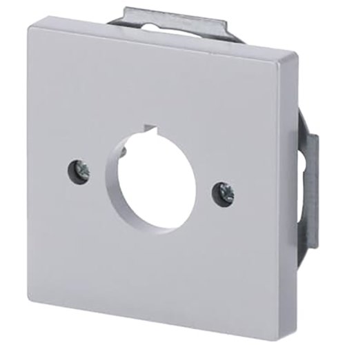 B&J centraalplaat gat 22,5 alu-zilver 2533-83 - 9paa00000281798 - 3131919