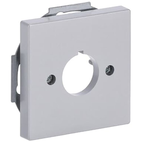 B&J centraalplaat gat 22,5 alu-zilver 2533-83 - 9paa00000281799 - 3131919