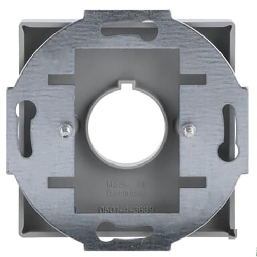 B&J centraalplaat gat 22,5 alu-zilver 2533-83 - 9paa00000281800 - 3131919