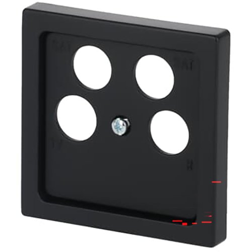 ABB Busch-Jaeger cpl 50 x 50 Ankaro antenne f-matzwart - 9paa00000281843 - 20088709
