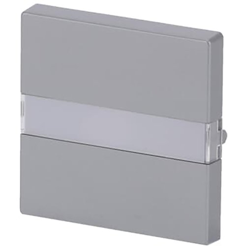 ABB Busch-Jaeger tekstwip v wis kruis puls f-aluzilver - 9paa00000281938 - 20088899