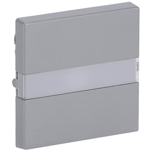 ABB Busch-Jaeger tekstwip v wis kruis puls f-aluzilver - 9paa00000281939 - 20088899