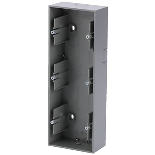 ABB Busch-Jaeger opbouwbak met bodem 3v f-aluzilver - 9paa00000282734 - 20089881