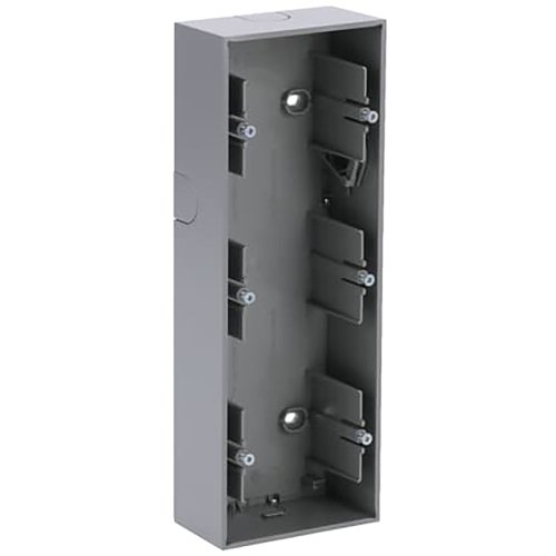 ABB Busch-Jaeger opbouwbak met bodem 3v f-aluzilver - 9paa00000282735 - 20089881