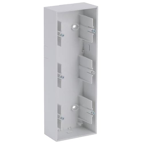 ABB Busch-Jaeger opbouwbak met bodem 3v f-matwit - 9paa00000282740 - 20089887